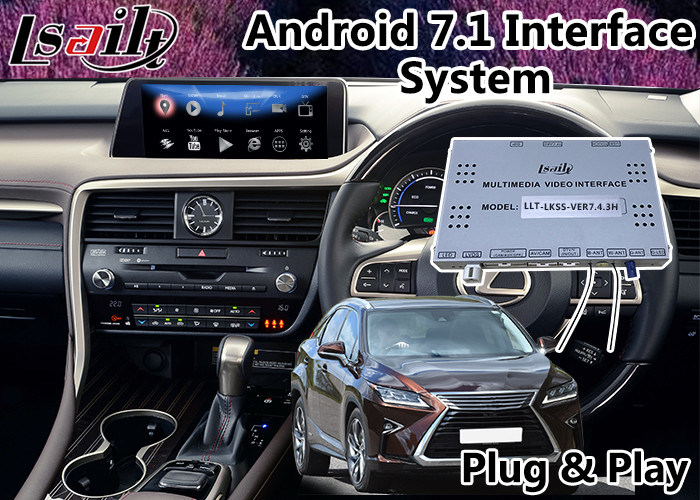 Android 7.1 Auto Interface , GPS Navigation System for Lexus RX 450h 12