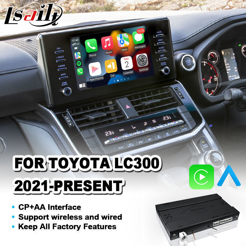 Lsailt Wireless Android Auto Carplay Interface for 2021-2024 Toyota ...