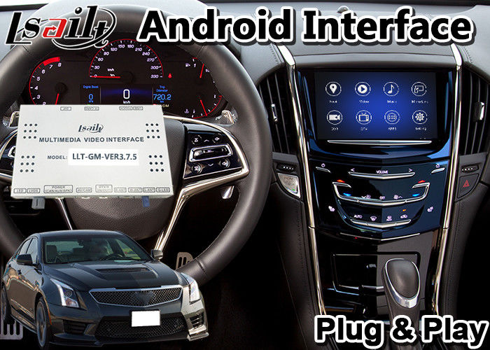 Lsailt Android 9 0 Navigation Video Interface For Cadillac Ats Xts Cue System 2014 2020 Waze Wifi Google Play Store