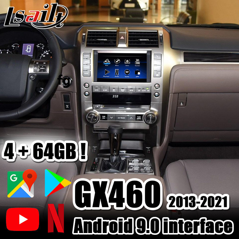 Lsailt PX6 Lexus Video Interface for GX460 included CarPlay, Android
