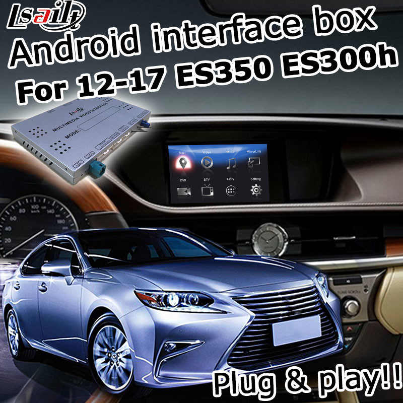 ES250 ES350 ES300h Lexus Video Interface Android auto carplay