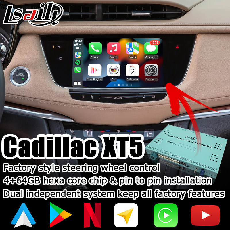 GPS wireless carplay Android auto navigation box video interface for