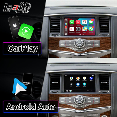 Lsailt Car Multimedia Screen for Nissan Patrol Y62 2011-2017 With Wireless Android Auto Carplay