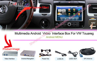 TV Volkswagen Touareg 8 &quot; GPS Navigation Systems Igo / Google Map