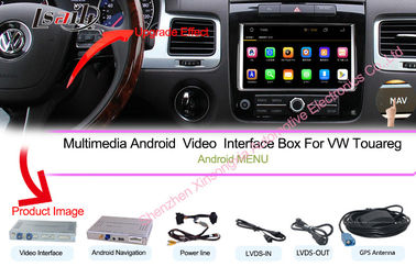 TV Volkswagen Touareg 8 &quot; GPS Navigation Systems Igo / Google Map