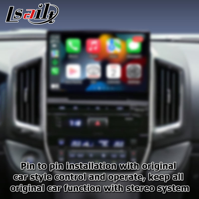 Car Android navigation box for Toyota LC200 GXR Fujitsu unit Carplay waze youtube rear view etc