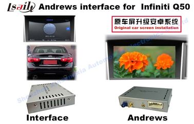 Original Android 4.4 Car Multimedia Interface For INFINITI Q50 / Q60