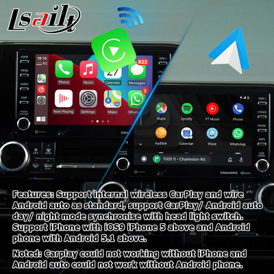 Car Video Interface wireless carplay android auto Cast Screen TOYOTA Highlander