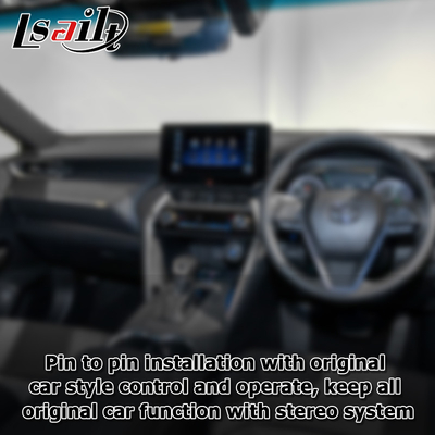 Toyota Harrier Venza Android 13 multimedia video interface 2019-present wireless carplay android auto