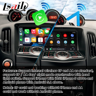 Lsailt Wireless Carplay Android Auto Interface For Nissan 370z Fairlady Z IT08 08IT Include Japan Spec