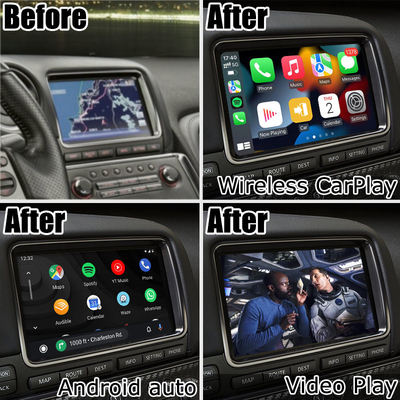 Wireless Android Auto Carplay Interface For Nissan GT-R GTR R35 DBA 12-16 IT08 08IT Include Japan Spec