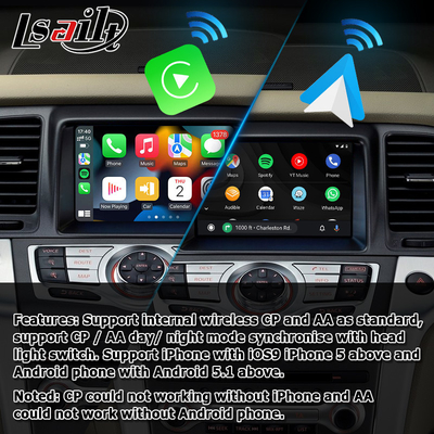 Wireless Carplay Android Auto Interface For Nissan Murano Z51 IT08 08IT By Lsailt