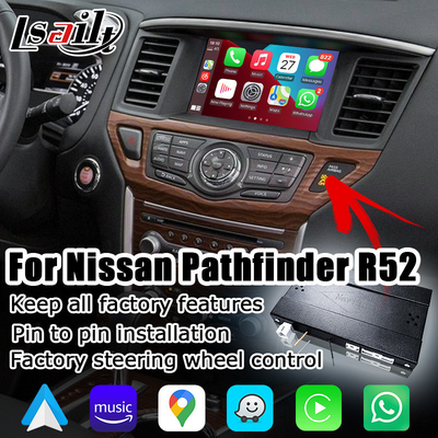 Lsailt Wireless Carplay Android Auto Interface For Nissan Pathfinder R52 IT08 08IT