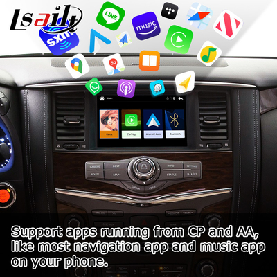 Wireless Android Auto Carplay Interface For Nissan Patrol Armada Y62 10-16 IT08 08IT Include Japan Spec