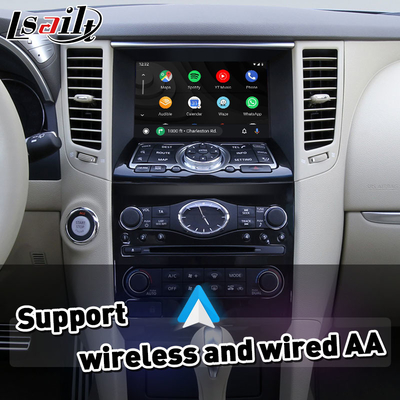 Lsailt Wireless Android Auto Carplay Interface for Infiniti FX FX30dS FX35 FX37 FX50 2008-2013 Year