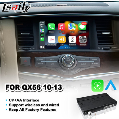 Lsailt AA Integration Wireless Carplay Interface For Infiniti QX56 2010-2013