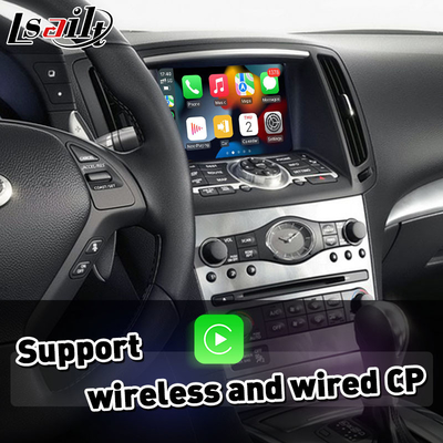 Lsailt Android Auto CP AA OEM Integration Carplay Interface For Infiniti Q60 2013-2016