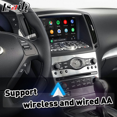 Lsailt Android Auto CP AA OEM Integration Carplay Interface For Infiniti Q60 2013-2016