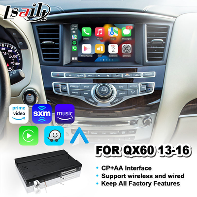 Lsailt Wireless Carplay Android Auto Interface For Infiniti QX60 2013-2016