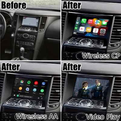 Wireless carplay android auto interface box for Infiniti FX35 FX37 FX50 QX70