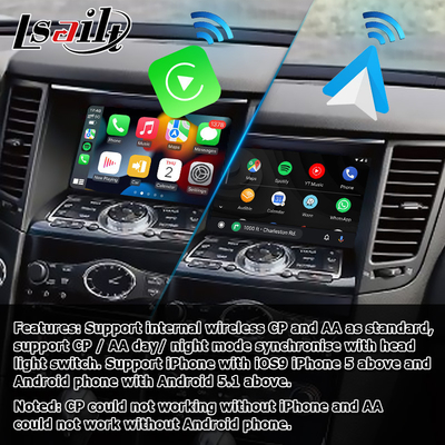 Wireless carplay android auto interface box for Infiniti FX35 FX37 FX50 QX70