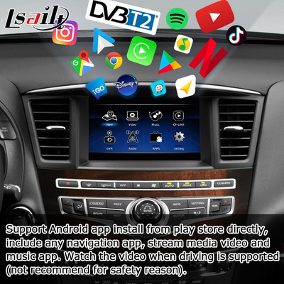 HD multi finger touch screen carplay android auto upgrade for Infiniti QX60 JX35 2013-2016 IT06