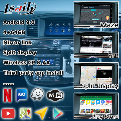 Nissan Elgrand E52 HD muti finger touch HD screen upgrade wireless carplay android auto