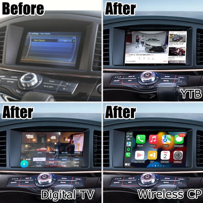 Nissan Elgrand E52 HD muti finger touch HD screen upgrade wireless carplay android auto