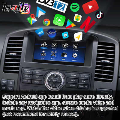 HD multi finger touch screen upgrade for Nissan Pathfinder R51 carplay android auto