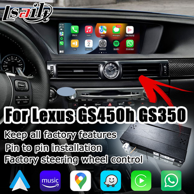 Wireless carplay android auto interface for Lexus GS450h GS350 GS200t by Lsailt