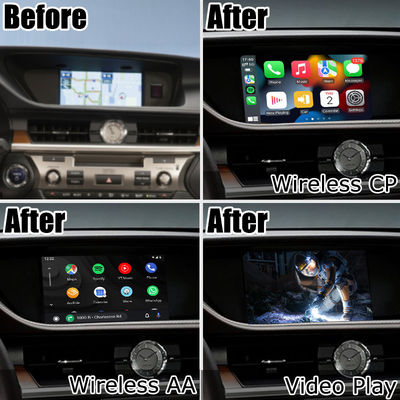 Lexus ES ES350 ES250 ES300h ES200 wireless carplay android auto screen mirroring box module Lsailt