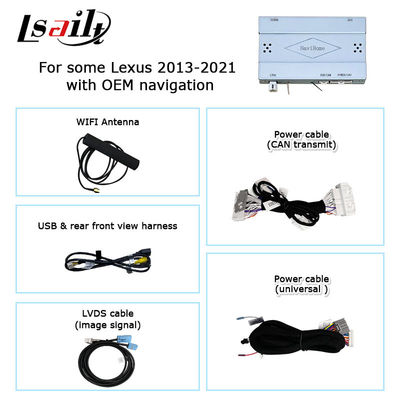 Lexus ES ES350 ES250 ES300h ES200 wireless carplay android auto screen mirroring box module Lsailt