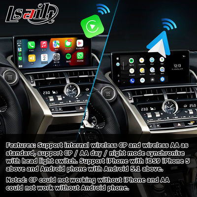 Lexus NX300 NX300h NX200 2018 2021 wireless carplay android auto interface box