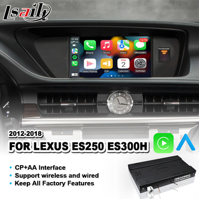 Wireless Android Auto Carplay Interface for Lexus ES 250 300H 350 200 Mouse Control 2012-2018 ES250 ES350