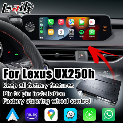 Lexus UX200 UX350h wireless carplay android auto screen mirroring multi media