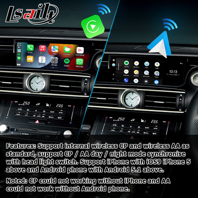 Wireless carplay for Lexus RC RC350 RCF RC200t RC300h RC300 android auto