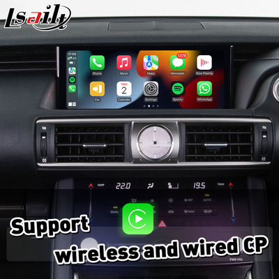 Wireless Android Auto Carplay Interface For Lexus IS200T IS300H IS350 F Sport IS 200T Mouse Control 2017-2020