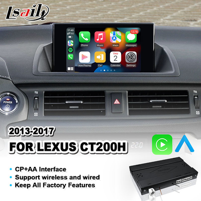 Lsailt Android Auto Carplay Interface for Lexus CT200H CT 200h Mouse Control 2013-2017
