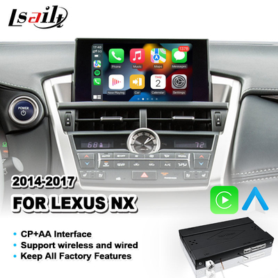 Wireless Android Auto Carplay Interface for Lexus NX300H NX200T NX 300h 2014-2017