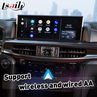 Wireless Android Auto Carplay Interface for Lexus LX570 LX 570 LX450D 2016-2021