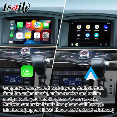 Nissan CarPlay Interface with Android Auto, YouTube, Spotify for Elgrand,Patrol , Armada, Pathfinder