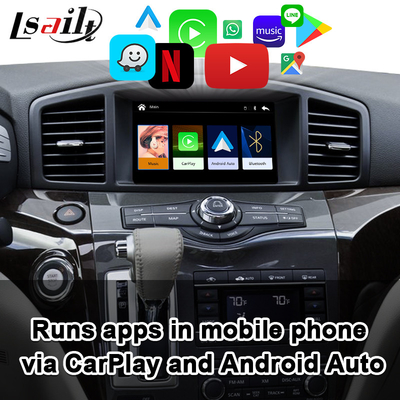 Wireless CarPlay interface for Nissan Quest,Patrol, Armada, Infiniti QX with YouTube,Android Auto