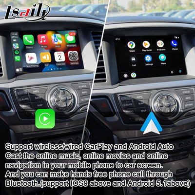 Pathfinder CarPlay Interface included Android Auto, YouTube, Bluetooth work for Nissan