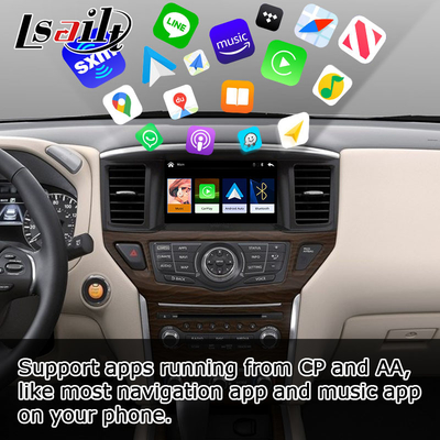 Wireless Carplay Android auto Navigation Box For Nissan Pathfinder R52 2017-2021