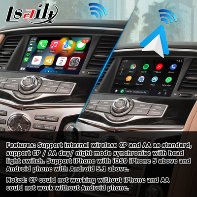 Infiniti QX80 OEM style Android auto wireless carplay upgrade solution compatible Australia