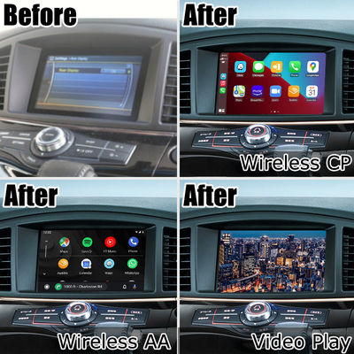 Nissan Elgrand Quest E52 IT06 wireless carplay android auto capacitive touch screen upgrade