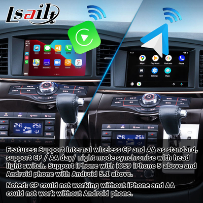 Nissan Elgrand Quest E52 IT06 wireless carplay android auto capacitive touch screen upgrade