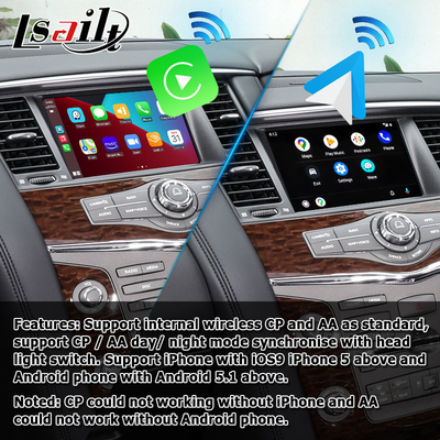 Nissan Patrol Y62 Type2 IT06 HD screen upgrade wireless carplay android auto