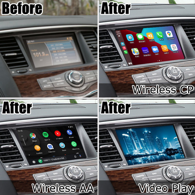 Nissan Patrol Y62 Type2 IT06 HD screen upgrade wireless carplay android auto