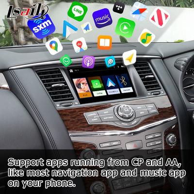 Nissan Patrol Y62 Type2 IT06 HD screen upgrade wireless carplay android auto